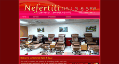 Desktop Screenshot of nefertitinailsandspa.com